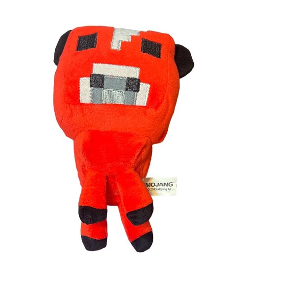 Minecraft Mooshroom Plush Toy By Mojang Red Black 5" Stuffed Animal Game - Picture 1 of 4